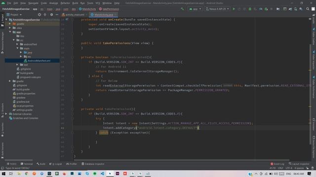 Take Storage Permissions In Android 11 and Above or Below in Android Studio Latest смотреть онлайн
