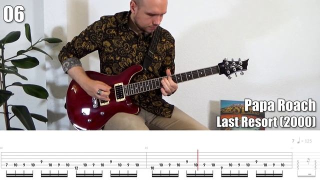 10 Easy Drop D Guitar Riffs (with Tabs) смотреть онлайн