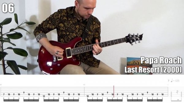 10 Easy Drop D Guitar Riffs (with Tabs)