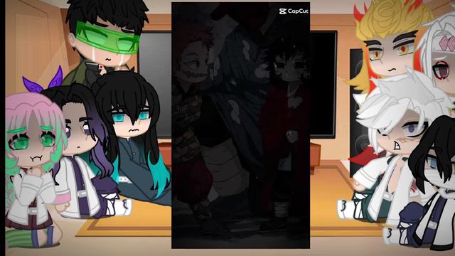 Реакция хашир на Томиоку Гию 1/2 смотреть онлайн