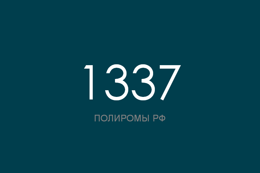 ПОЛИРОМ номер 1337 смотреть онлайн