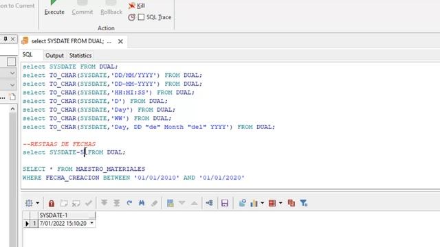 Curso Oracle #11 Tratamiento de Fechas (Formatos, Sumar y Restar, , Rangos, Días Específicos) смотреть онлайн