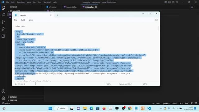 Tutorial membuat input file dosen menggunakan php dan mysql смотреть онлайн