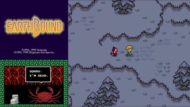 Let's Play Earthbound - 13 - Wintry Oddities смотреть онлайн
