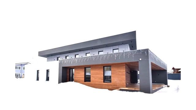 ТЕРМОСОСНА на фасаде. Отделка дома термопанелями / Лесобаза.рф смотреть онлайн