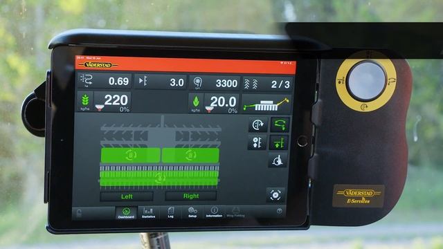 QuickStart – Field settings – Väderstad Rapid A 400-800S смотреть онлайн