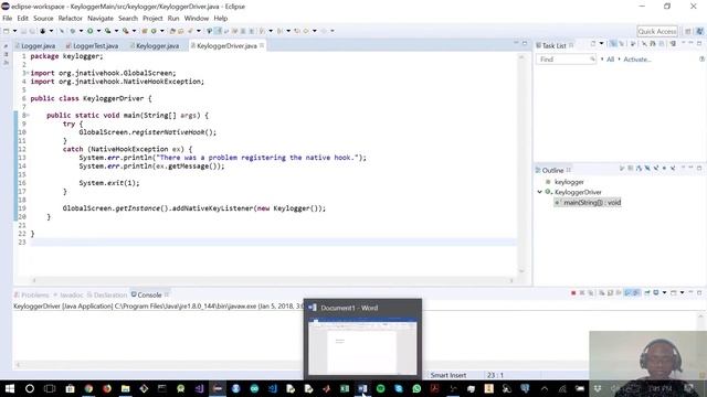 How To Build A Keylogger Using Java For Ethical Hacking | Java Tutoral | Ethical Hacking смотреть онлайн