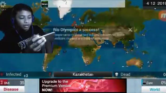 I *ALMOST* KILLED THE WORLD! (Plague Inc.) смотреть онлайн