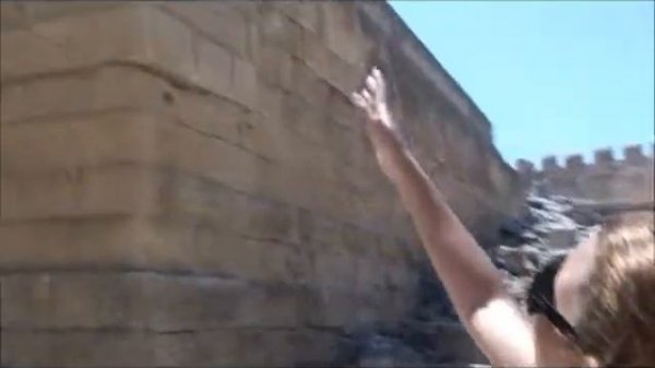 Ancient Acropolis in Lindos, Greece