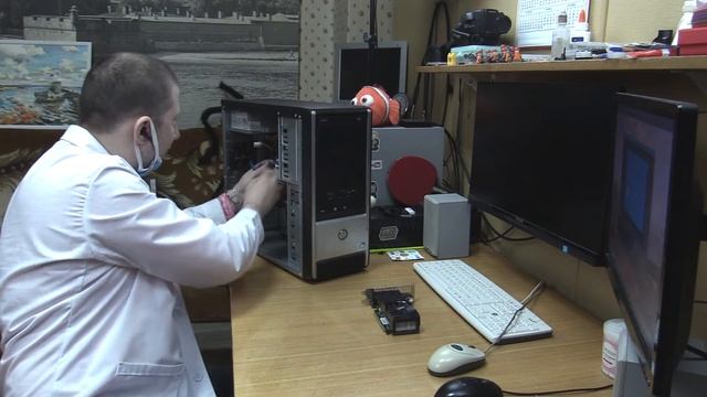 При включении компьютера нет изображения. Выясняем причину и устраняем ее. Выпуск 171. смотреть онлайн