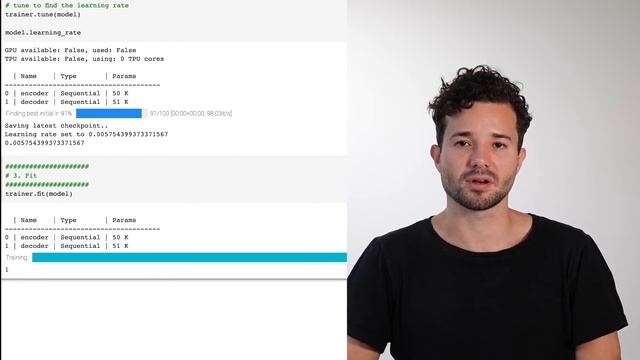 PyTorch Lightning - Automatic Learning Rate Finder смотреть онлайн