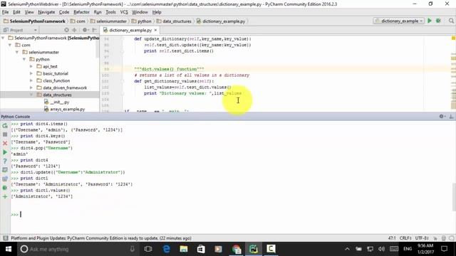 Lesson 7 Python Data Structures Dictionaries смотреть онлайн