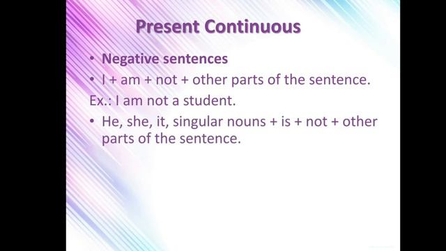 Present Simple, Present Continuous, Adverbs of frequency смотреть онлайн