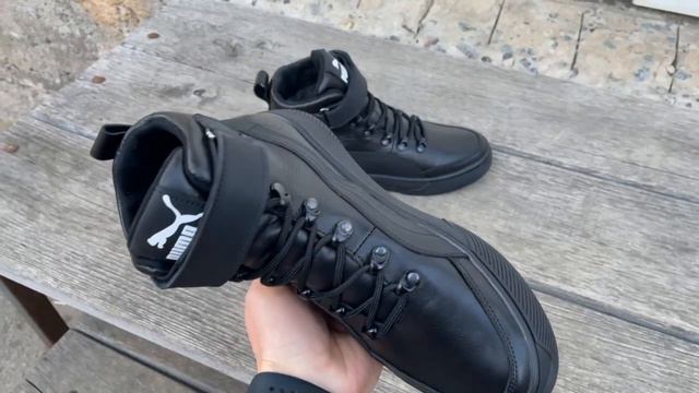 Зимові чоловічі черевики/Мужские зимние ботинки смотреть онлайн