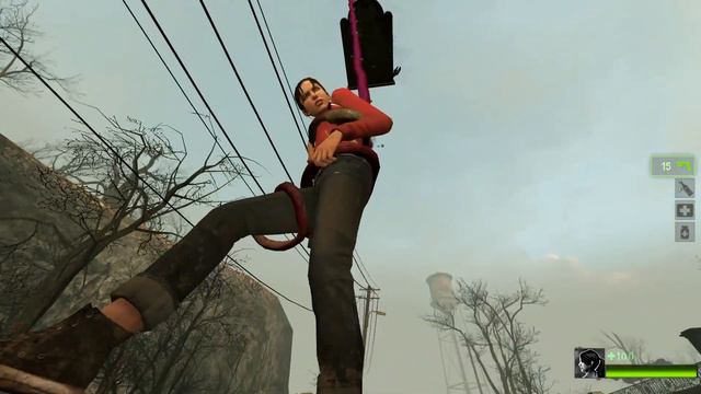 Left 4 Dead 2 Ryona: Zoey In Trouble