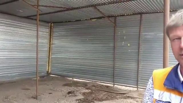 0114 2017 05 06 Павильон для консервации техники асфальтной группы зимой а летом для ремонта Казах смотреть онлайн