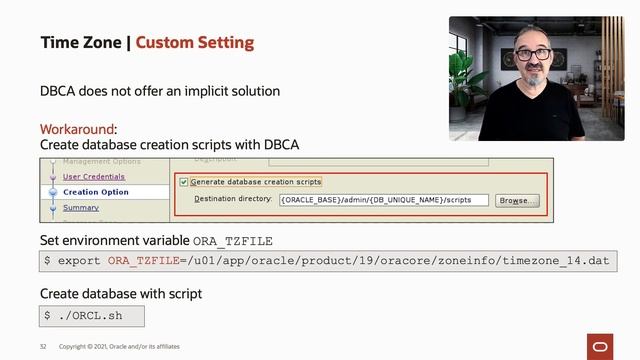 Time zone file recommendations in Oracle Database смотреть онлайн