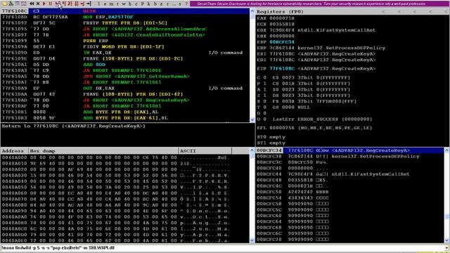 Win32 Exploit Development-05 смотреть онлайн