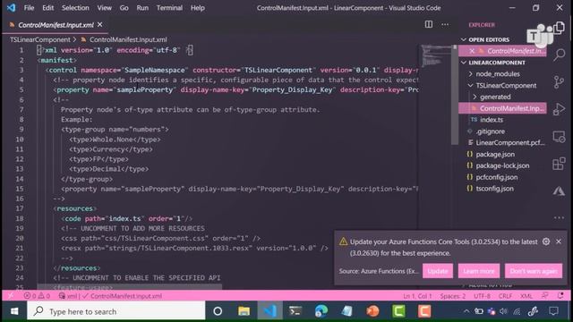 Get Started with Power Apps Component Framework (PCF) смотреть онлайн