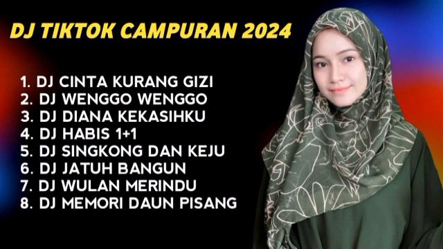 DJ TIKTOK CAMPURAN 2024 - DJ CINTA KURANG GIZI X WENGGO WENGGO REMIX | FULL BASS смотреть онлайн