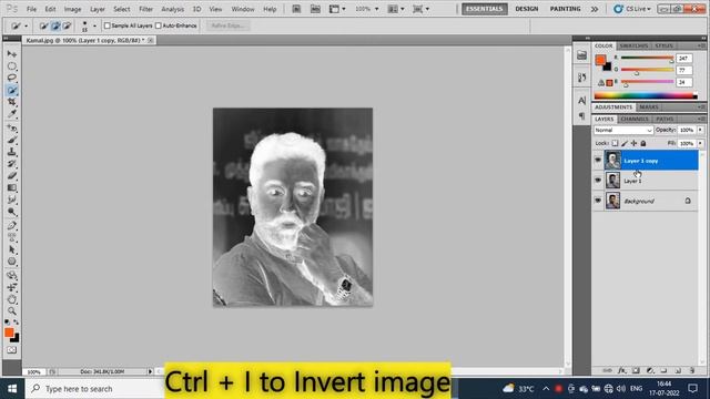 Photoshop Sketch Image смотреть онлайн