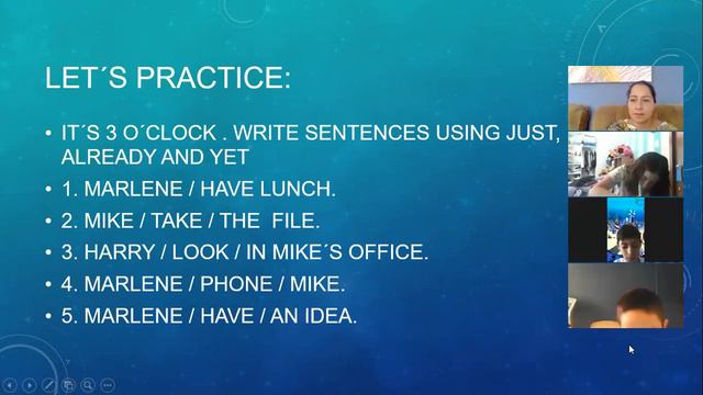 Present Perfect with already, yet and just смотреть онлайн