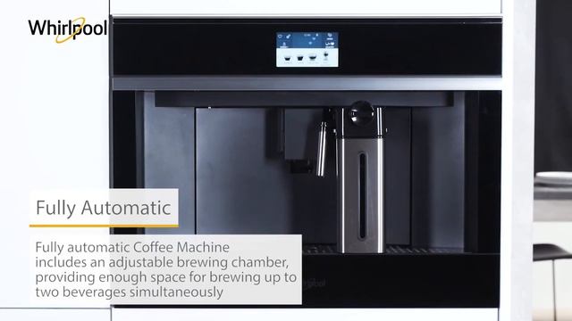 Whirlpool W11 Collection Built In Coffee Machine | WHW11CM145 смотреть онлайн