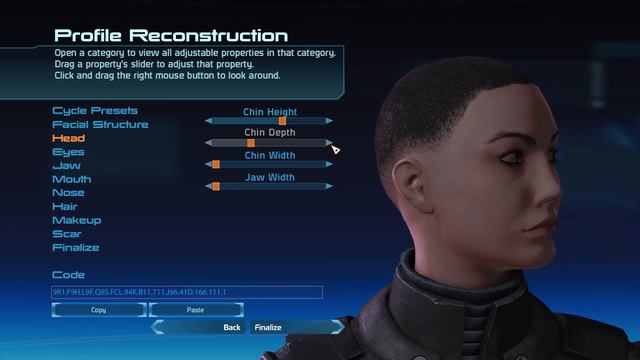 Mass Effect 1 Legendary Edition | Character Creation | Female Commander Shepard - Adept Class смотреть онлайн