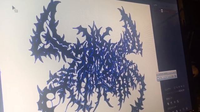 [Tutorial]Death metal logo drawing with Adobe Illustrator and Photoshop смотреть онлайн