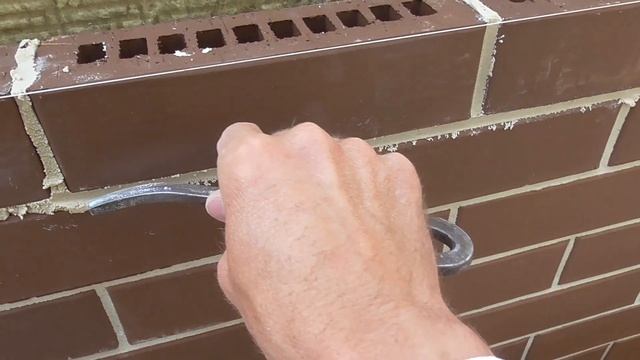 Белоснежный шов в кирпичной кладке. ВСЕ СЕКРЕТЫ. Как сделать.