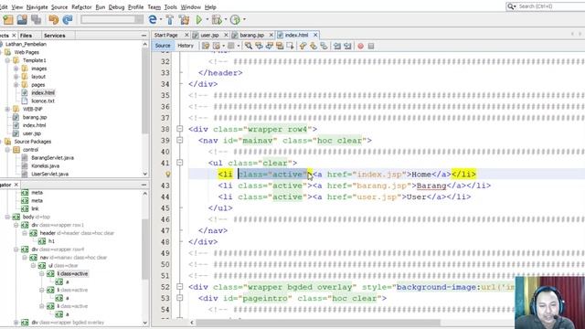 Fase 1 Part 4 Menggunakan Template CSS pada Java Web смотреть онлайн