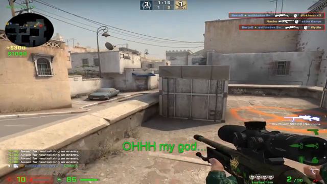 CS:GO Moments that are BANNED in 36 Countries смотреть онлайн