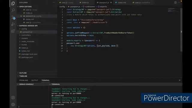 Build Complete Restful Apis in Node.js ,Express,MongoDB,JWt & Passport | Expressjs Tutorial in Hind смотреть онлайн