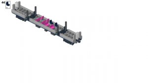 Электропоезд ЭС2Г «Ласточка» (Окраска МЦД). Инструкции к Lego-самоделкам.