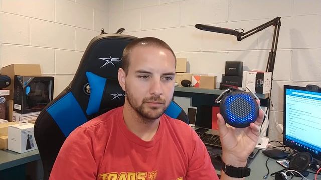 Avwoo Waterproof Bluetooth Speaker w/ LED Lights - Reviewed смотреть онлайн