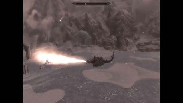 Skyrim Battles - Karstagg [Level 90] vs Alduin [Level 100][Master Settings] смотреть онлайн