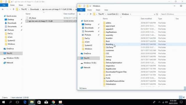 FIX api-ms-win-crt-heap-l1-1-0.dll is Missing Office 2016 100% Working смотреть онлайн