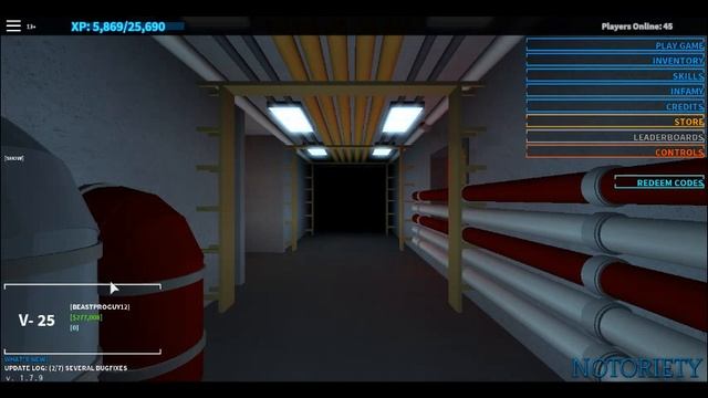 Notoriety Codes [Roblox] (Always Updated) смотреть онлайн