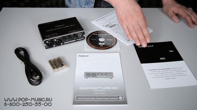 ROLAND DUO-CAPTURE EX USB (UA-22) - доступный и функциональный аудиоинтерфейс (звуковая карта) смотреть онлайн
