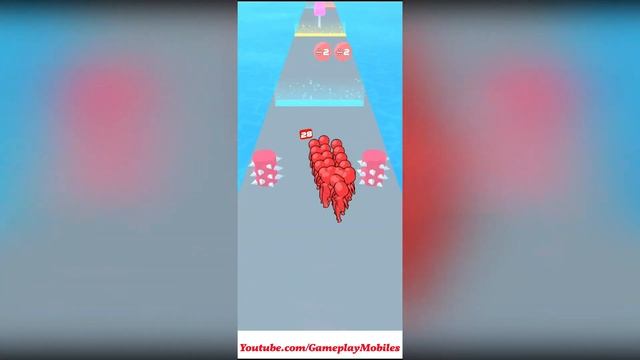 Runner Pusher - Gameplay Walkthrough - Levels 1-20 смотреть онлайн