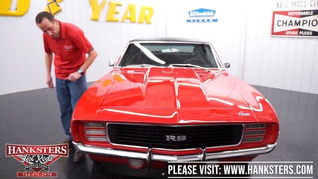 1969 CHEVROLET CAMARO RS смотреть онлайн