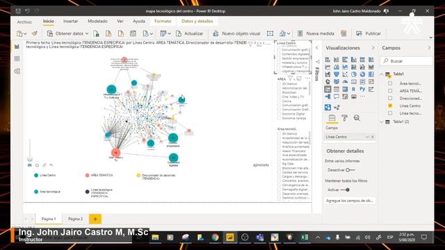 Redes de Nodos en PowerBI смотреть онлайн