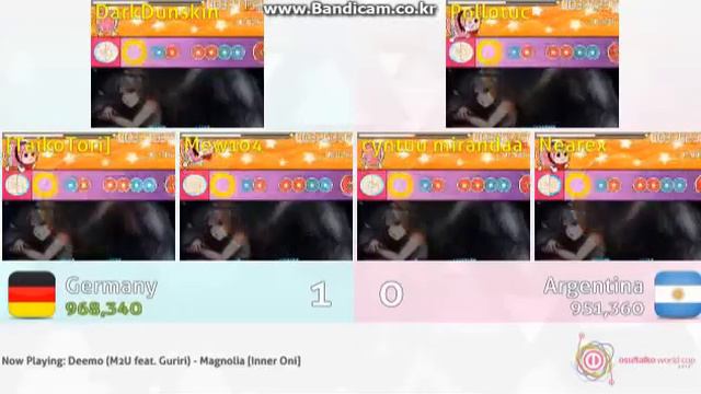 TWC2015 Round of 16 Germany vs Argentina Game2 : M2U feat. Guriri - Magnolia / No mod смотреть онлайн