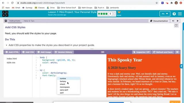 WK 6 Assessment Walkthrough - CSS Web Page смотреть онлайн