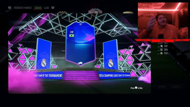 I PACKED TOTGS VINICIUS JR FROM DIVISION RIVAL REWARDS FIFA 22 смотреть онлайн