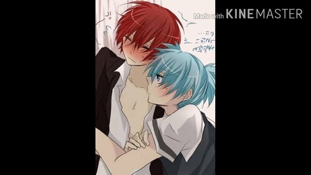 Аниме клип [танцуй пантера] (Класс убиц) Нагису Шиота и Карма Акабенэ смотреть онлайн