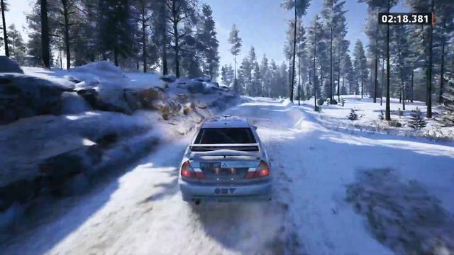 Roll Over and Crowd Graze vs Mitsubishi Lancer Evo on Vargasen [EA's WRC] - Third Person смотреть онлайн