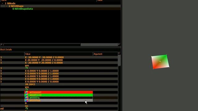 ТES3 - Nifskope алхимия - Добавление базовой сетчатой поверхности (NiTriShape) смотреть онлайн