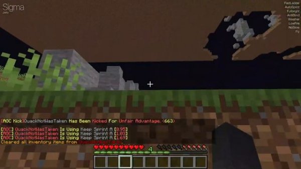 Keep Sprint Check (Skript Anticheat)