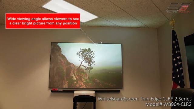 Elite Pro AV's White Board Screen Thin Edge CLR® 2 Testimonial - ALR/CLR® Whiteboard Screen смотреть онлайн